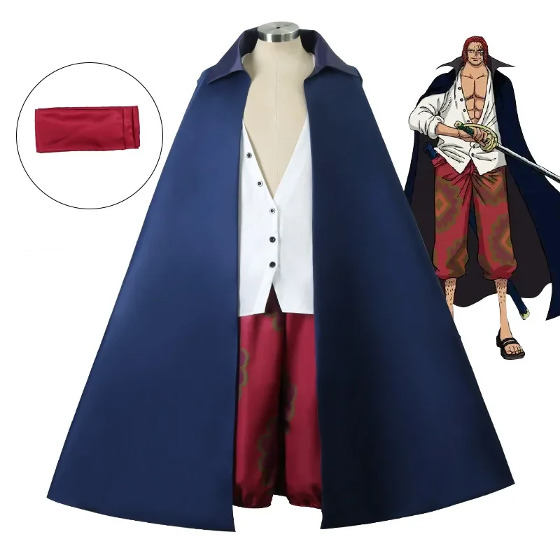 

Japanese Anime Adult Cosplay Akakami no shankusu Man Costume