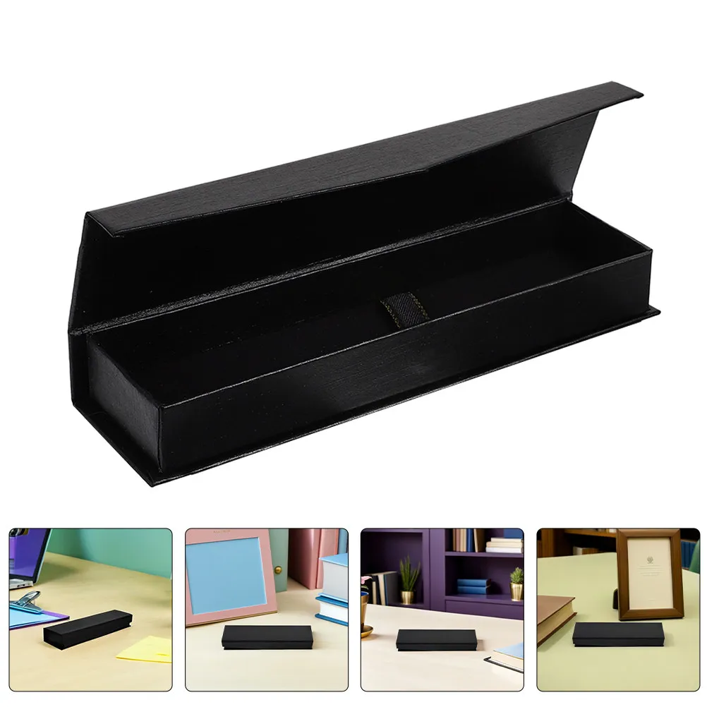 caja-de-regalo-para-boligrafos-con-tapa-abatible-color-negro-elegante-estuche-de-almacenamiento-resistente-a-los-aranazos-para-boligrafos-de-punta-redonda-regalo-de-oficina-y-negocios-10-uds