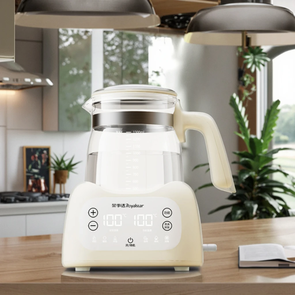 

Royalstar RS-MK856 New Model Food Grade Materials Electric Milk Tea Kettle Multi-function Baby Water Milk Boiler