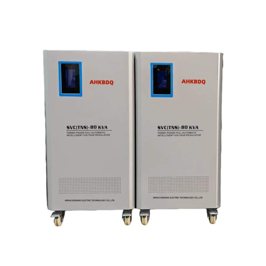 Voltage Stabilizer 40kva Three Phase 380v 220v Copper Regulator Voltage Stabilisateur Industriel Triphasé