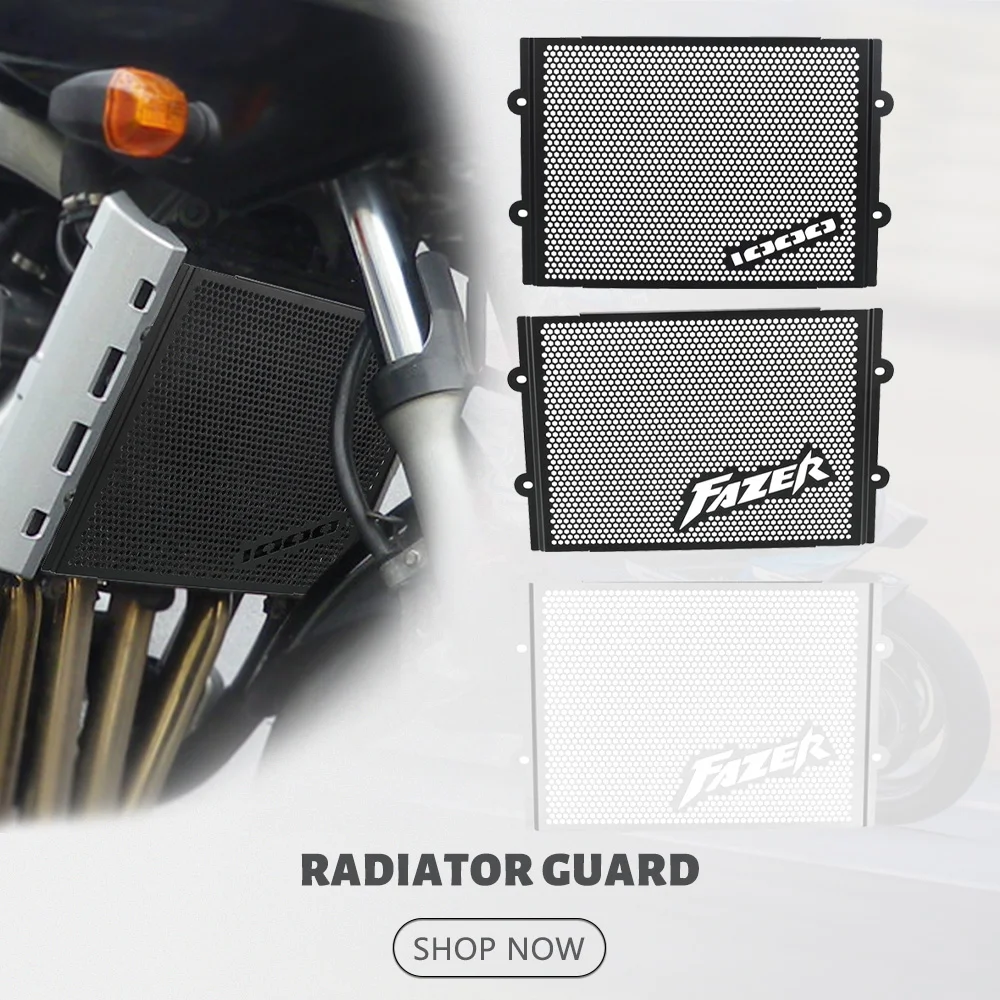

FZ1S FZS1000S FZS 1000 Motorcycle Accessories Radiator Guard Grille Cover Protector FOR YAMAHA FZ1/S/N 2001-2002-2003-2004-2005