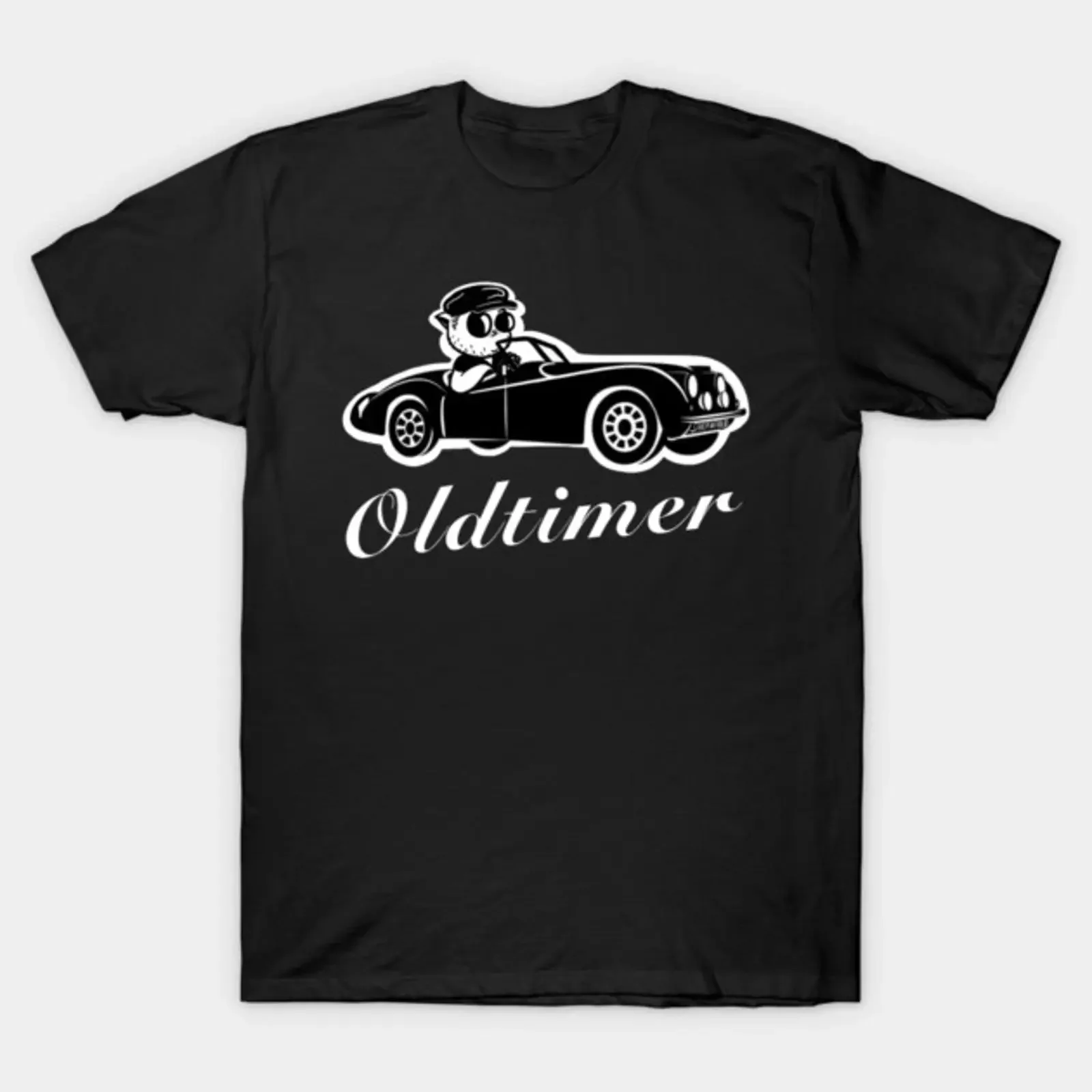 Oldtimer T Shirt vintage Washed Soft graphic streetwear Casual Breathable Slightly fashion Stylish homme designer clothes