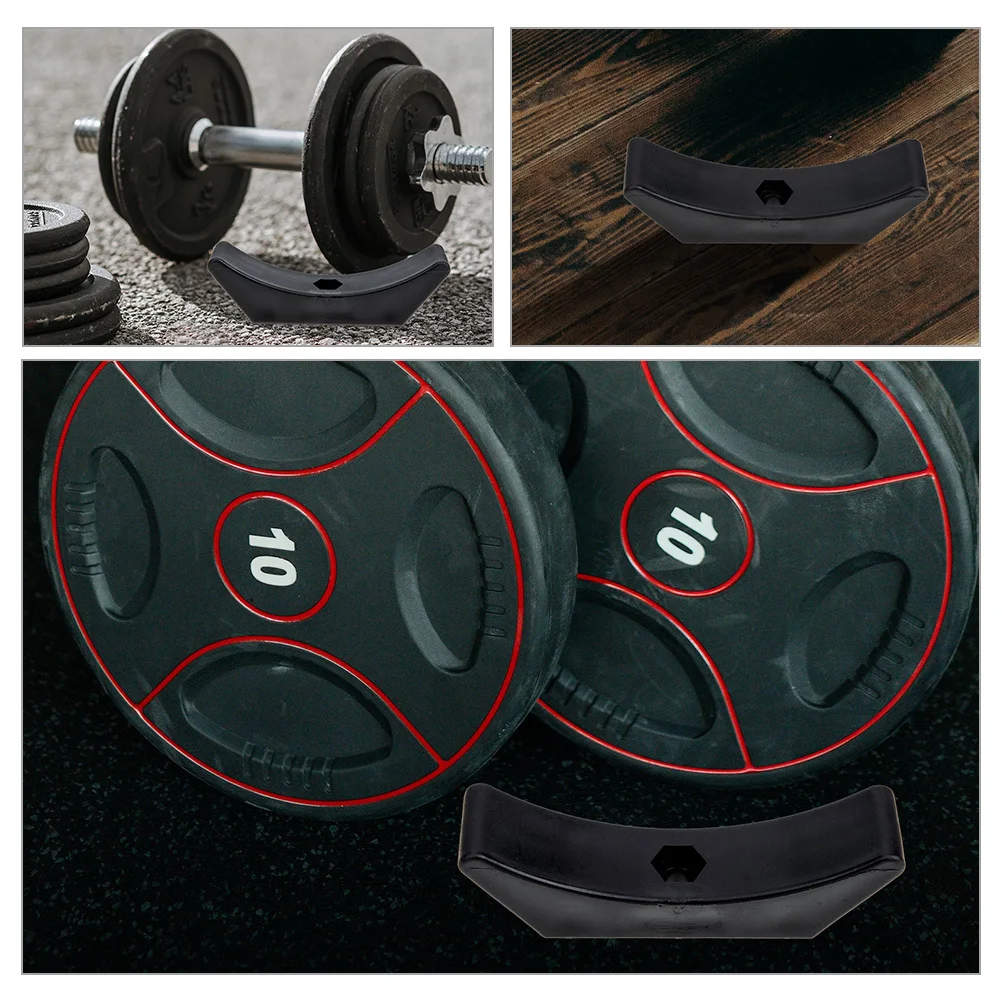 

5Pcs Dumbbell Rack Practical Hollowed Design Adjustable Dumbbell Holder Stand Floor Protection Weight Storage Accessory