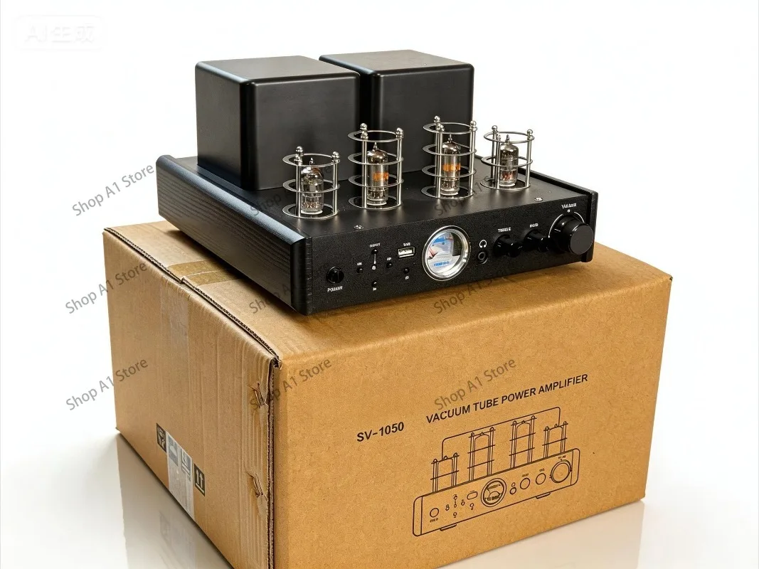 2026 new Sv1050 tube bile machine power amplifier fever voice hifi sound effect high fidelity