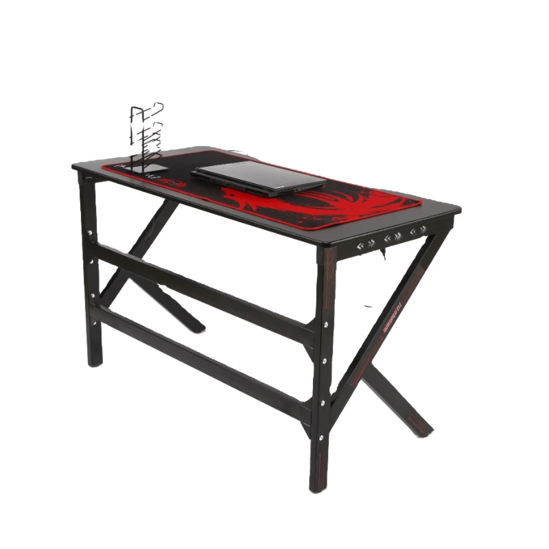 

Outstanding Quality Computer Desks Gaming Table With LED Light For E-sports