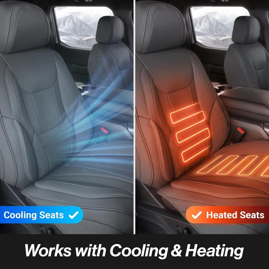 Fundas de asiento de coche personalizadas compatibles con Subaru Forester 2019-2024, funda de asiento impermeable de espuma viscoelástica antideslizante de cuero Premium Custo