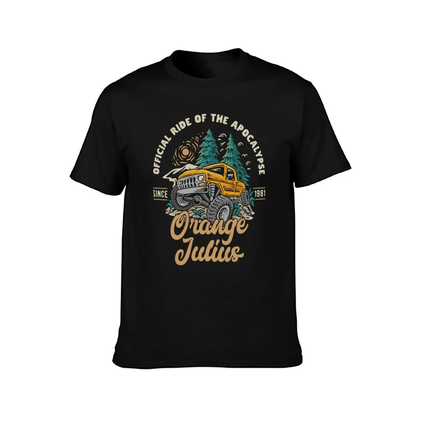 Edge of Collapse series Merch Orange Julius T-Shirt Casual Street Style Short Sleeve Tee T-Shirt