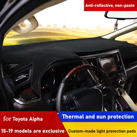 For Toyota 30 Series Alphard/Vellfire Car Dashboard Sunshade Mat Cover, Non-slip Pad, Car Sunscreen Pad,Car Interior Accessories