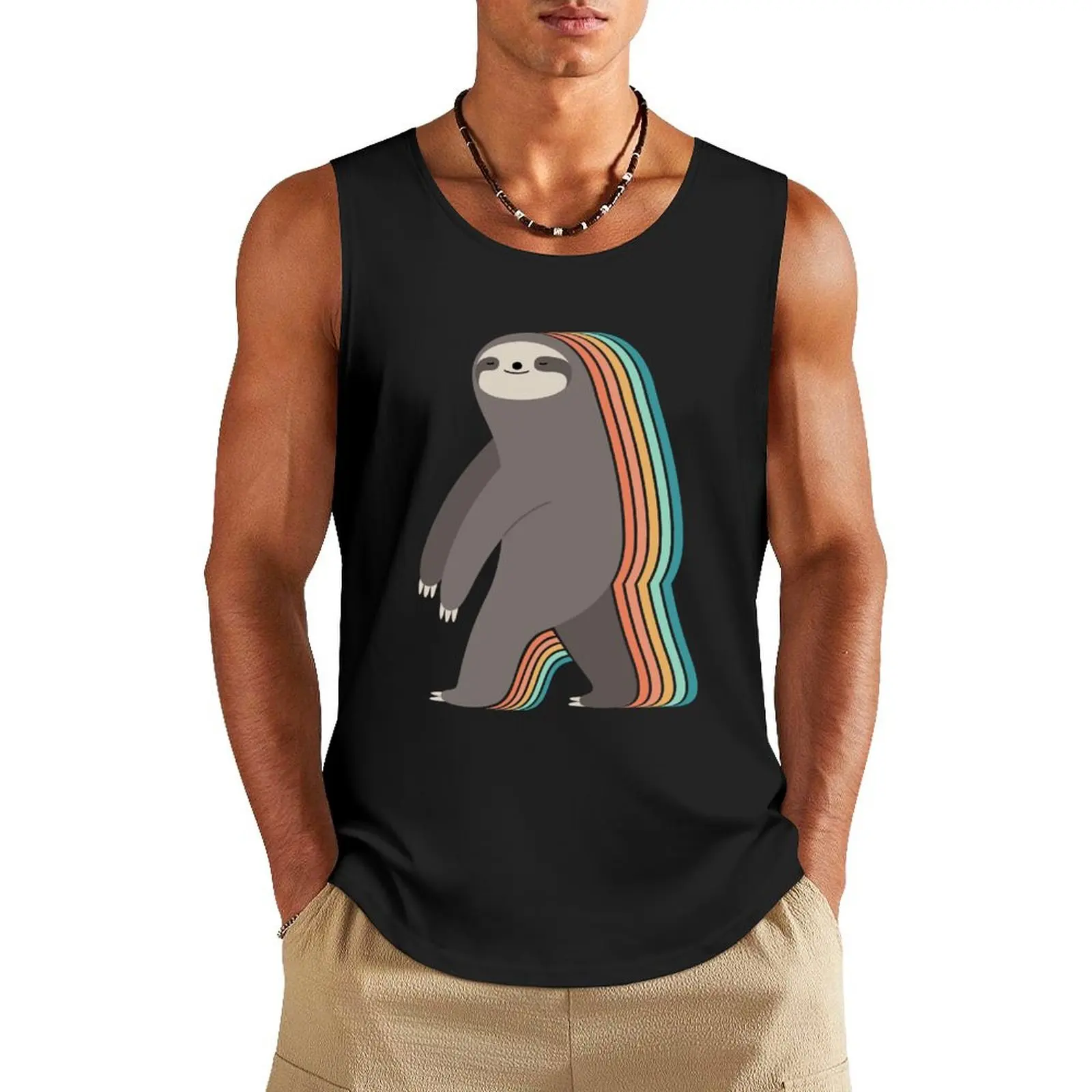 Sleepwalker Tank Top man vest gym shirt man anime top mens gym clothes