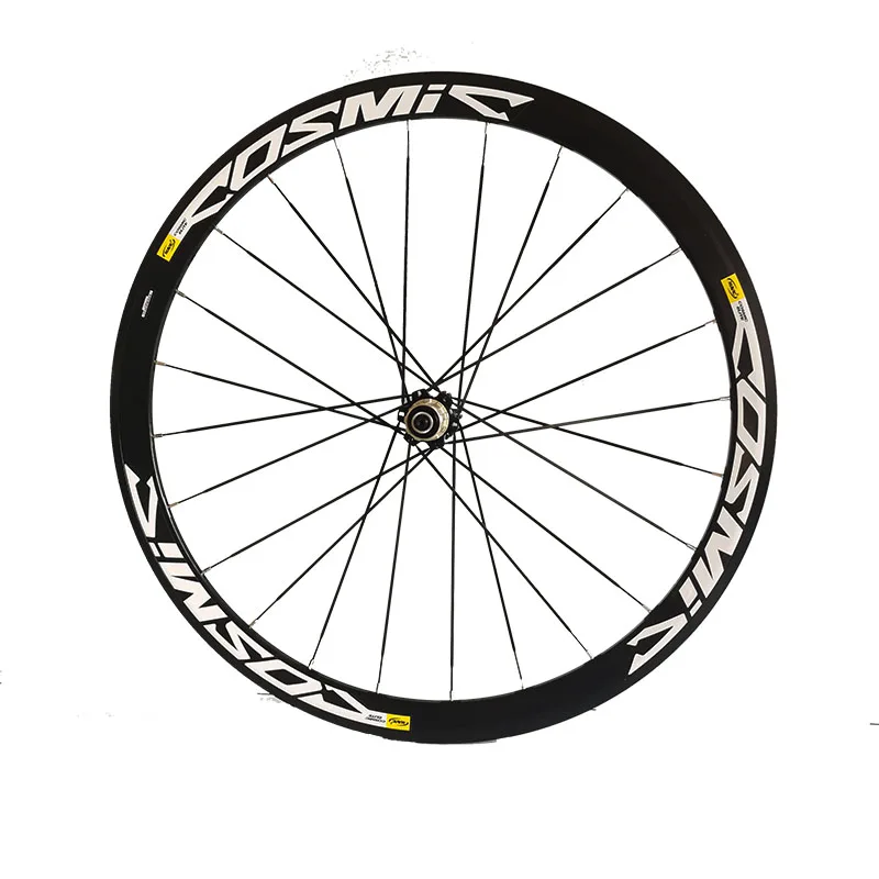 Cosmic Elite Road Bike V Disc Brake Wheels Rims 700C Bicycle 40mm Aluminum Alloy Wheelset