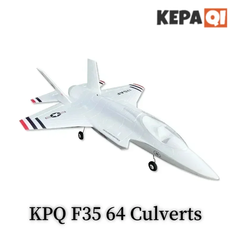 Kpq F35 Lightning 64mm Duct Epo Aircraft Model professione Remote Control Aircraft Fighter Electric Extra Large giocattolo ad ala fissa