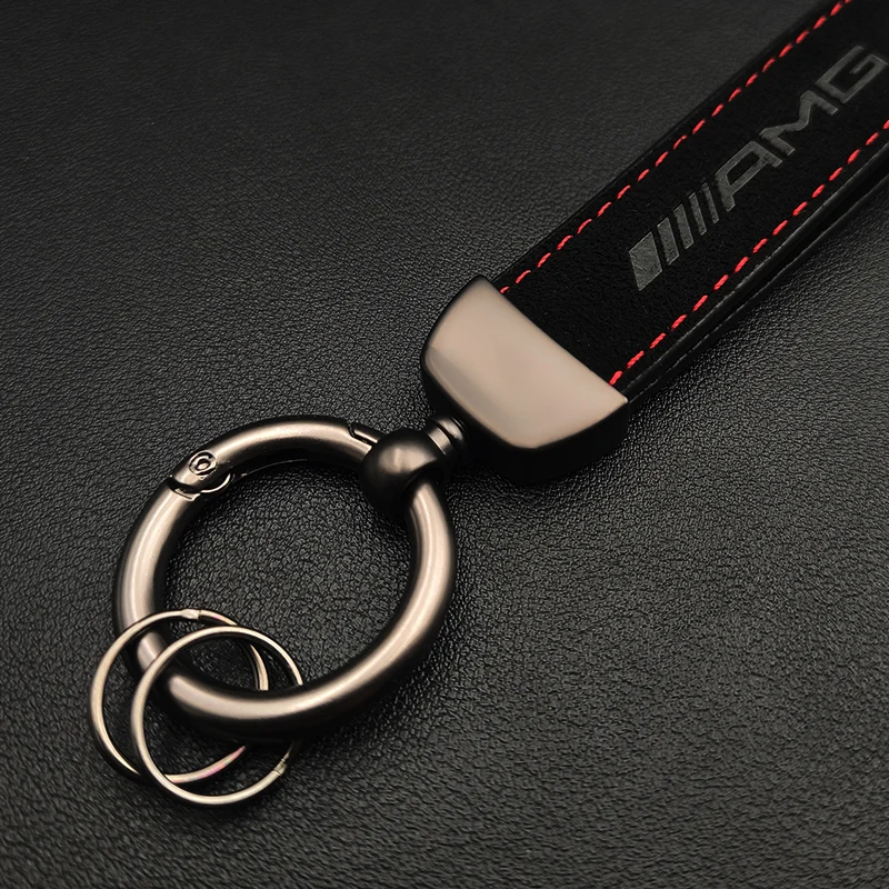 2024 New Man Keyring Women Luxury Car Keychain For Mercedes Benz A B C E S ML GLK GLE GLS GLC SLK Class AMG Keychain Accessory