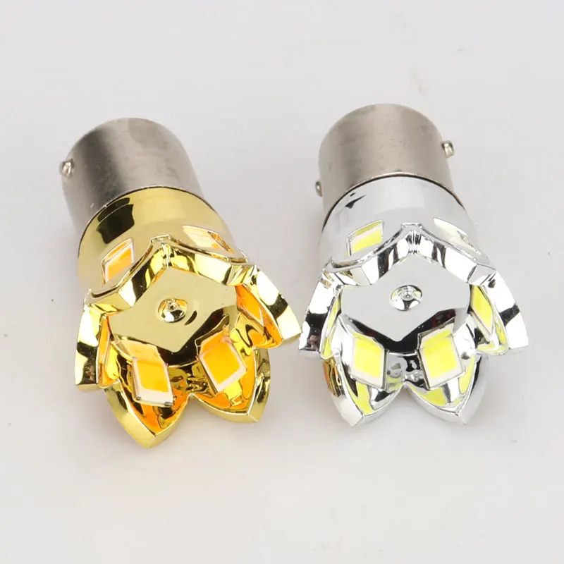 

2PCS 1156 BA15S P21W 1157 BAY15D Turn Signal Light Bulbs 12smd CanBus Car Tail Bulb Brake Reverse DRL Signal License plate light