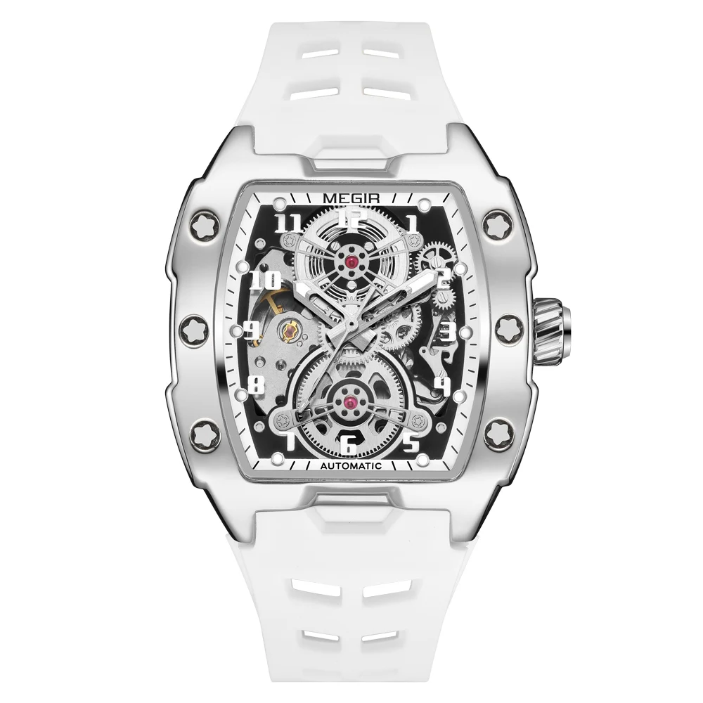 MEGIR 8602 Automatic Mechanical Watch Men's Fashion Leisure Sports Waterproof Automatic Watch Watches for Men Relogios Masculino