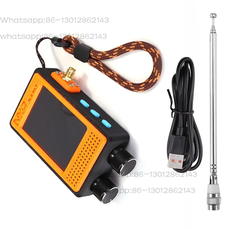 TEF6686 NXP-NANO Portable 65-108MHz FM Radio Receiver ESP32 Main Control with 2.4-inch IPS Touch Screen