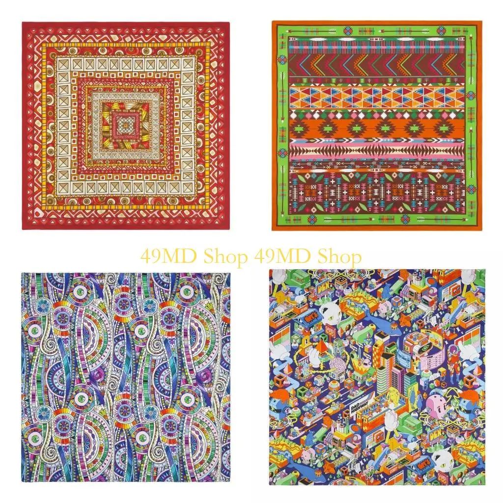 

49MD Классические шарфы хлопчатобумажной банданы для мужчин и женщин.