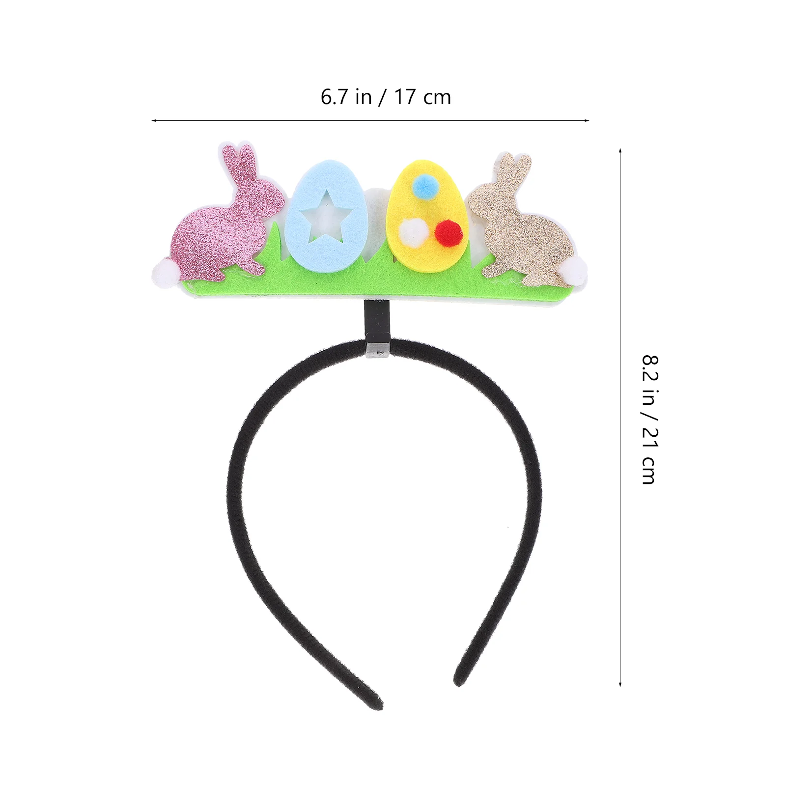 Ostern Kopfschmuck Party Stirnband Make-up Prom Kopfschmuck Haarreifen Kunststoff Cartoon Miss