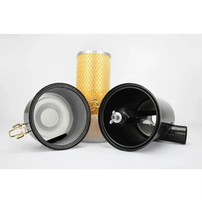 مجموعة واحدة من عنصر فلتر الهواء للرافعة الشوكية غلاف فلتر الهواء لـ Heli 2-3 طن # نموذج قذيفة الحديد K1025