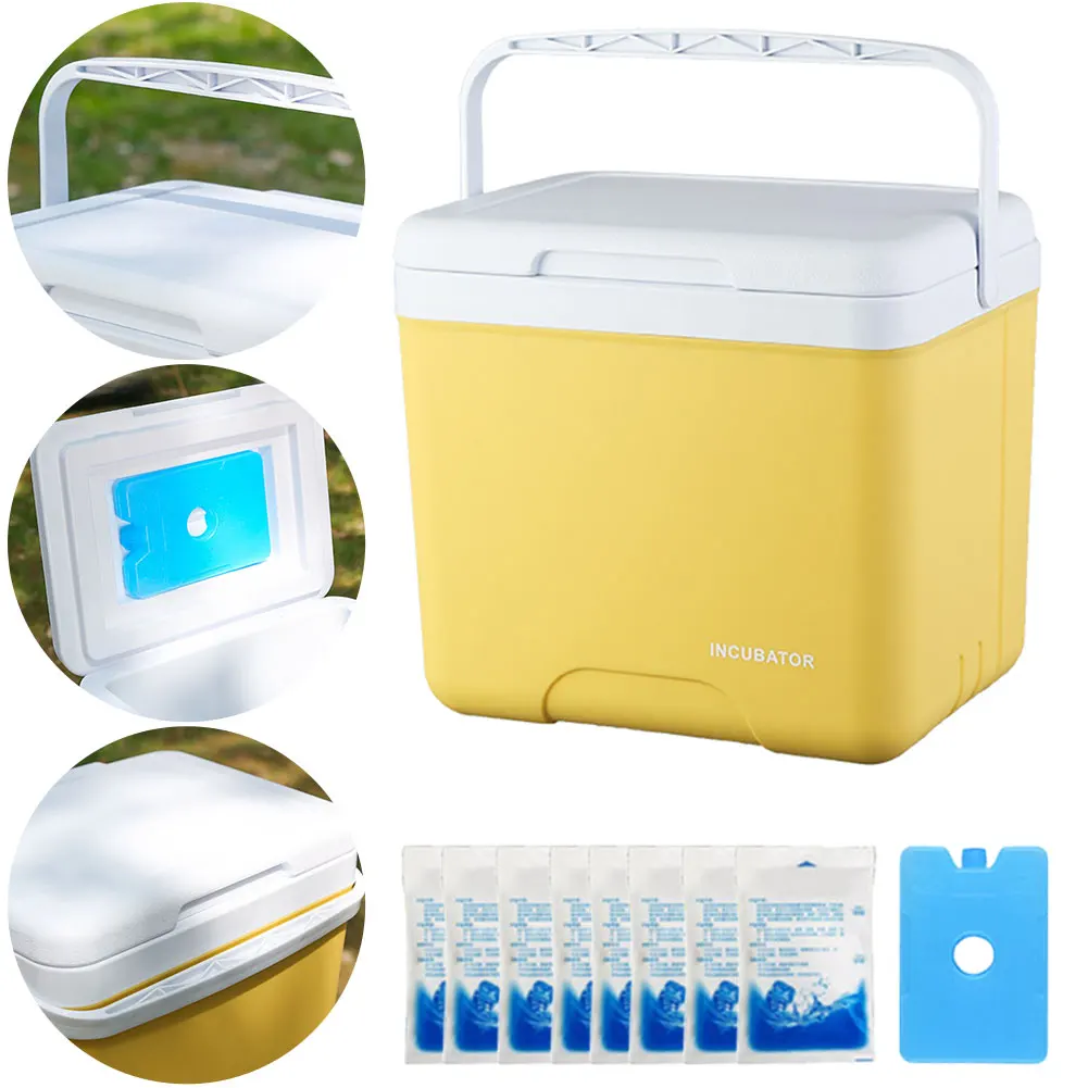 

15L Camping Cooler Box Multipurpose Portable Ice Bucket for Camping Picnic Beach Drink Beverage Fishing