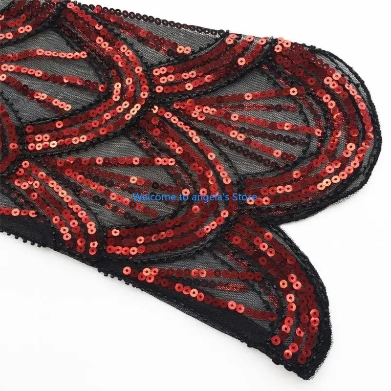 

X4YC 1920s Glistening Shawl for Women Flapper Evening Dress Accessories for Prom