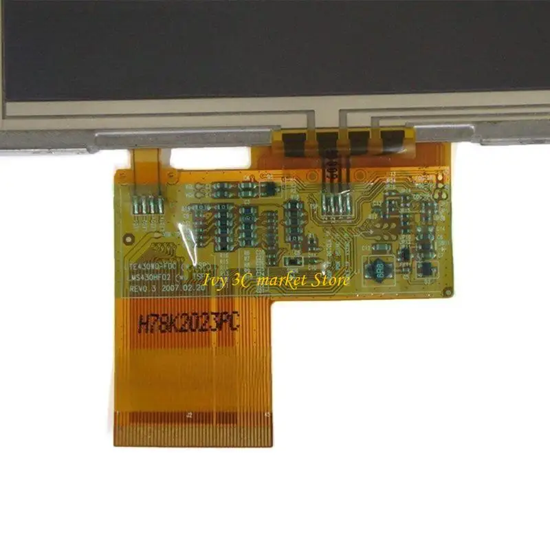 D7YC 4.3Inch TFT LCD Display Screen for MP4 480x272 Resolution for Car Multimedia