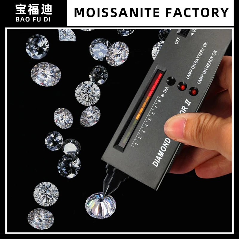 Triangle Shape Moissanite D Color FL Clarity Loose Diamond