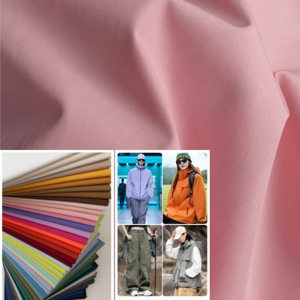 

Waterproof Breathable Windproof Fabric for Durable Wrinkle Resistant Outdoor Jackets Outerwear Fabrics By The Meter Diy Sewing