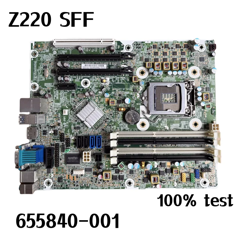 

655840-001 For HP Z220 SFF Desktop Workstation Motherboard 655840-601 655582-001 LGA 1155 DDR3 Mainboard 100% Tested Fully Work