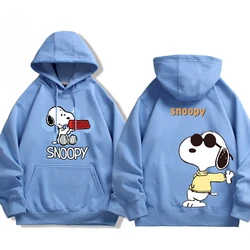 Spring and Autumn Season New Snoopy Hoodies Cartoon Anime Periphery for Men and Women Couple Hooded Hoodie Youth Casual Clothes