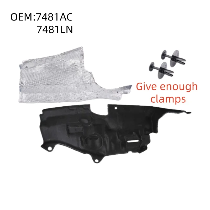 

Подходит для Peugeot 307 SHELF SOUNDPROOFING SET, заменен на 7481LN 7481AC Набор звукоизоляционных накладок на передний бампер