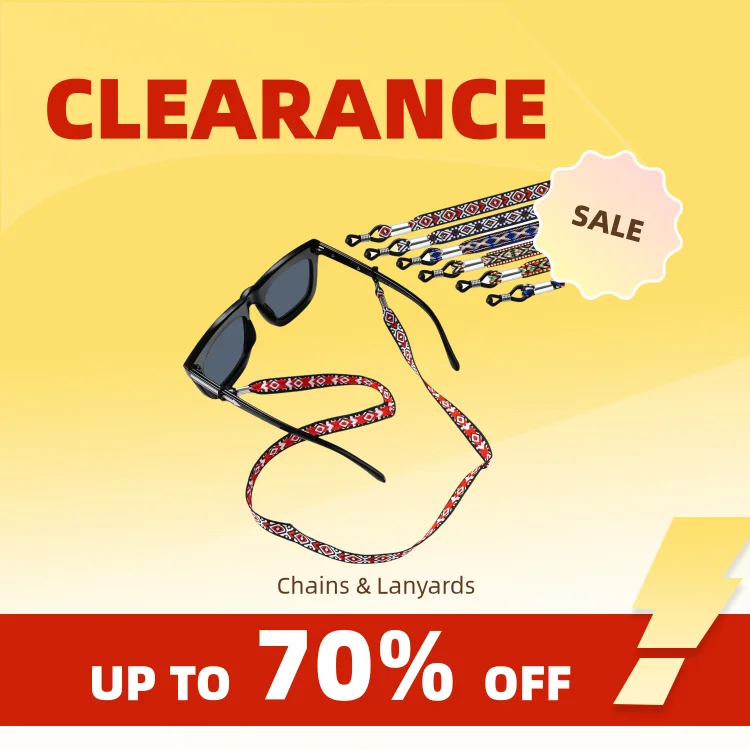 Clearance_Eyeglasses String Chains Fashion Eyeglasses Straps Glasses Lanyard Retainer Cord, Multicolored Sunglasses Strap for Wo