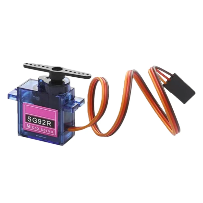 Model airplane servo, new model SG92R 9g small servo/SG92R 2.5kg/4.8v motor 90 - 180°