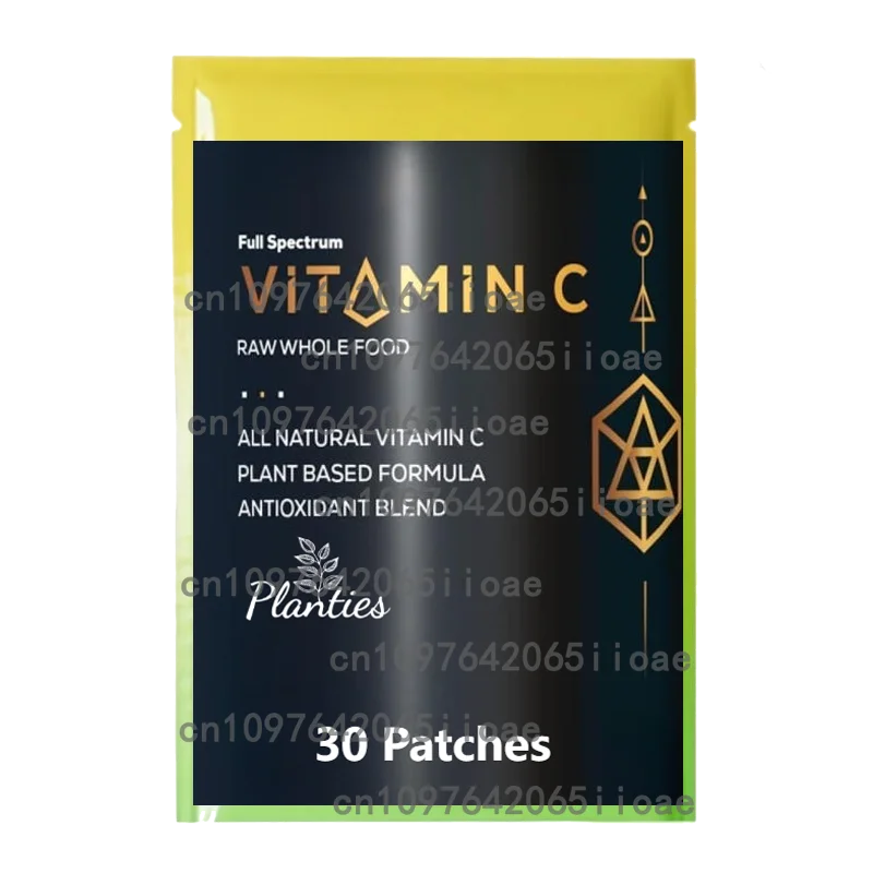 30 Patches Vitamin C Transdermal Patches Immune Boosting Antioxidants Supplement