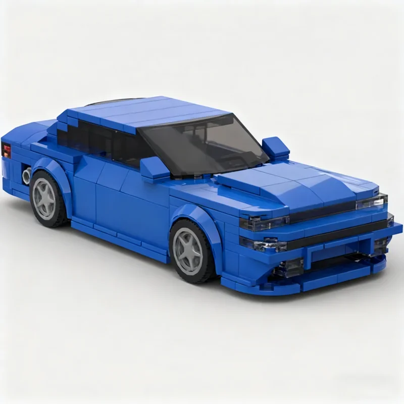 280pcs MOC Fast Furious Vince S Nissan Maxima City Champions Super Car Model Building Blocks Architecture Festival Gifts Toy view 2