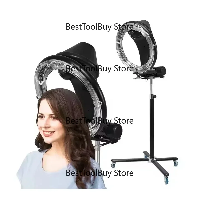 Professional Orbiting Hair Dryer Rotate Heat Dyeing Color Processor BarberShop Drying Perming Machine for Hair Salon