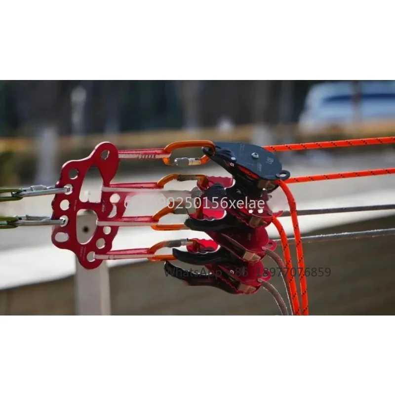 ASAT RD2 رافعة نزول الإنقاذ عالية الكفاءة وواقي بكرة الفرامل السفلي في اتجاه واحد #3