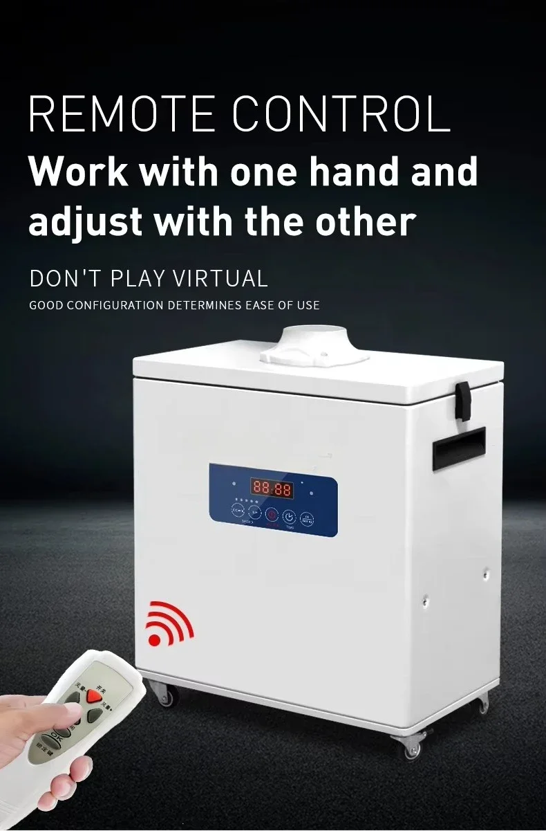 

Самый продаваемый Co2 лазерный пылесос для кожи, хирургия дыма, косметическая система извлечения дыма