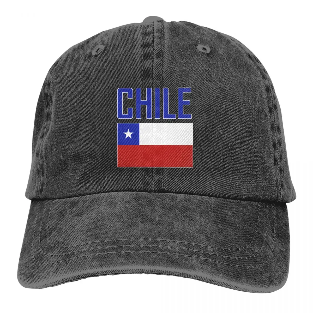 Flag of CHILE Baseball Caps Unisex Soft Casquette Cap Fashion Denim Hat Vintage Adjustable Dad Hat