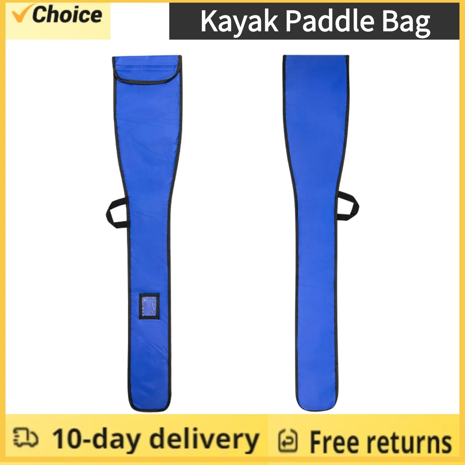 Kayak Paddle Bag Oxford Cloth Storage Bag for Split Paddle Outdoor Paddle Bag Dual-Layer Paddle Storage Bag