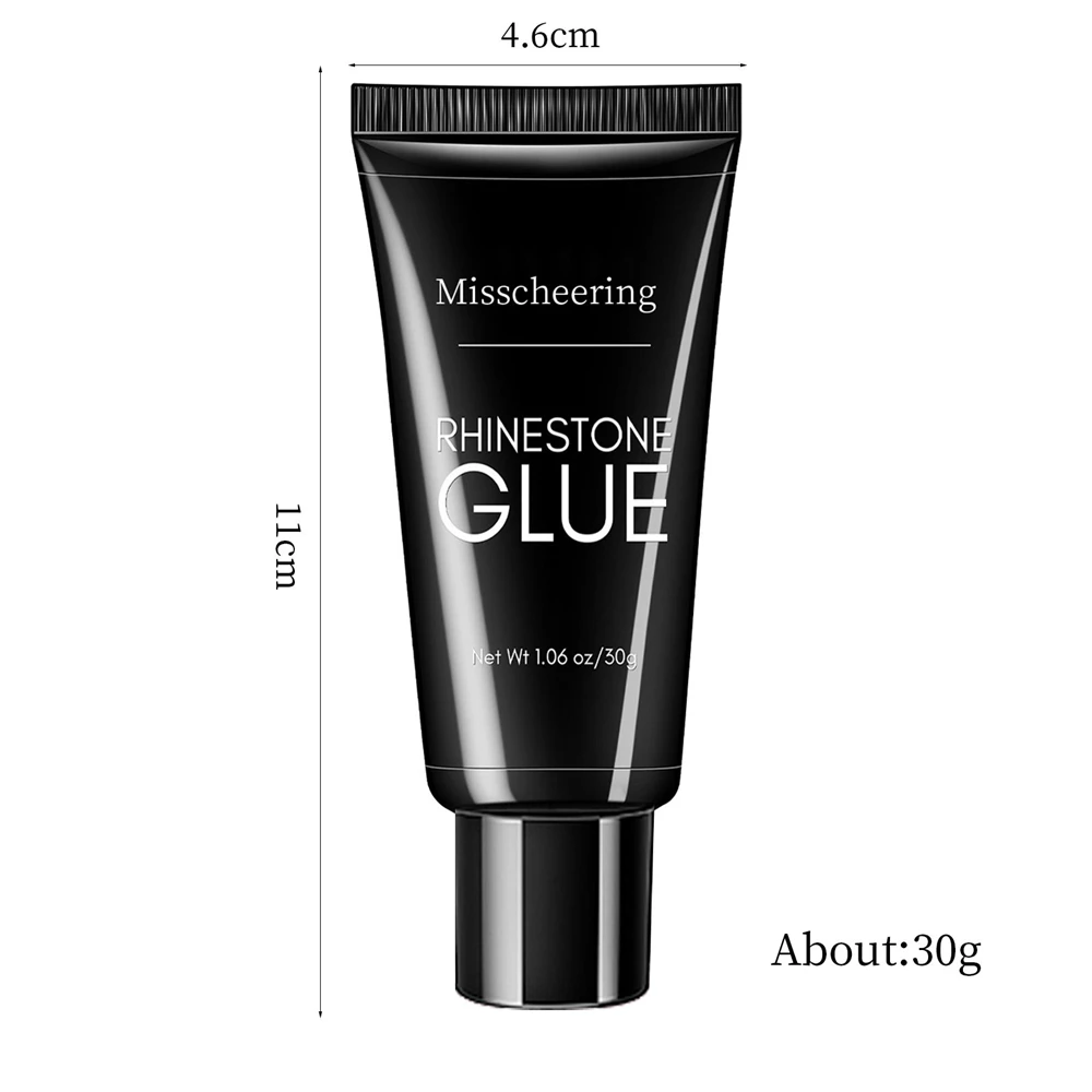 Dissolvant de vernis à ongles adhésif pour bijoux en diamant, sans pour fixer la colle pour bijoux en métal pour le réglage des diamants