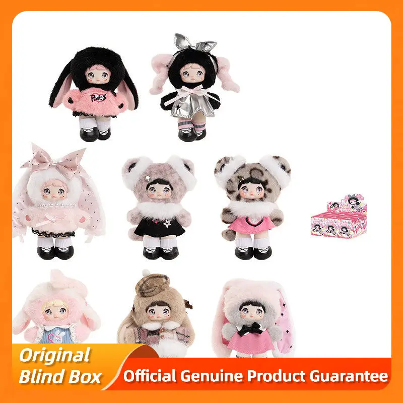 

Authentic TOPTOY Nommi Pink Energy Plush Vinyl Blind Box Toys Trendy Collectible Nommi Keychain Pendant Doll Girl Birthday Gift