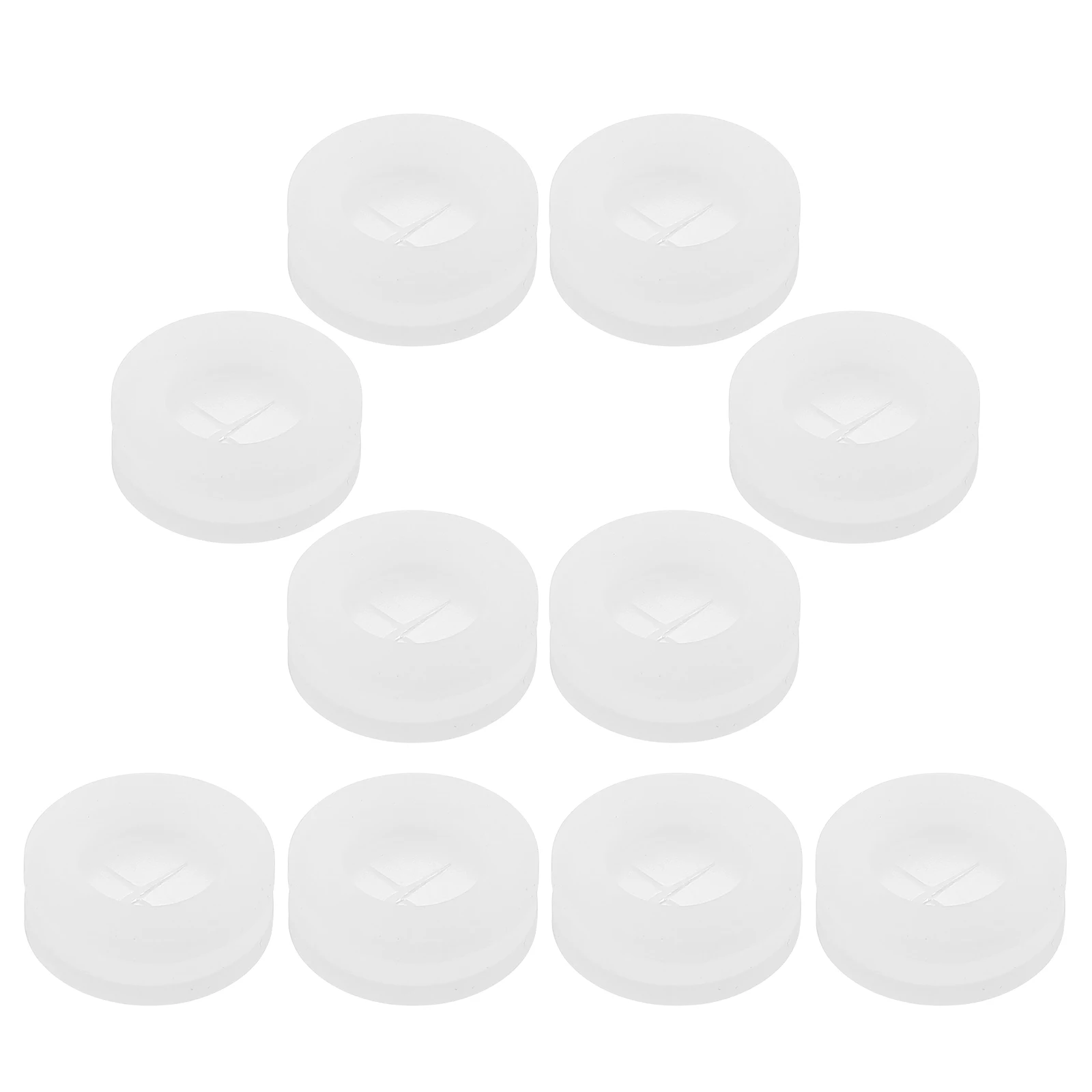 

10pcs Straw Hole Plugs Silicone Grommets for Mason Jar Lids Dust Free Reusable Kitchen Bar Accessories Straw Hole Fixing Plugs