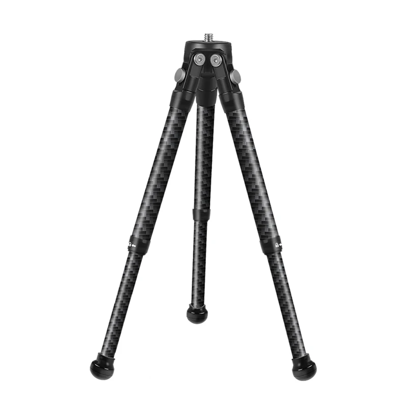 Mini Stativ Halterung Carbon Faser Desktop Ausziehbare Stativ Universal 1/4 "Schraube für DJI OSMO360 für Telefon DSLR Kamera – Detail 12