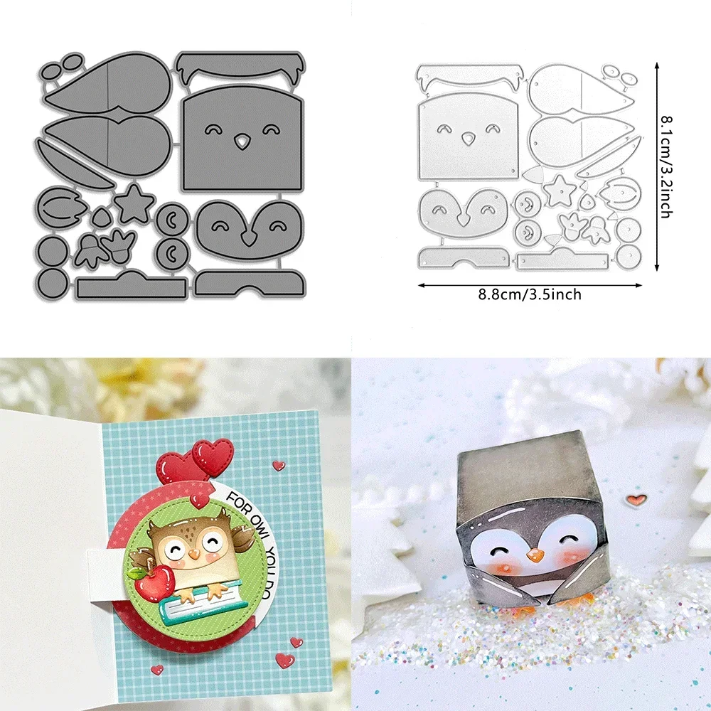 large stitched rounded rectangle stackables Metal Cutting Dies Embossing Diecut For DIY Card Making Scrapbooking Crafting