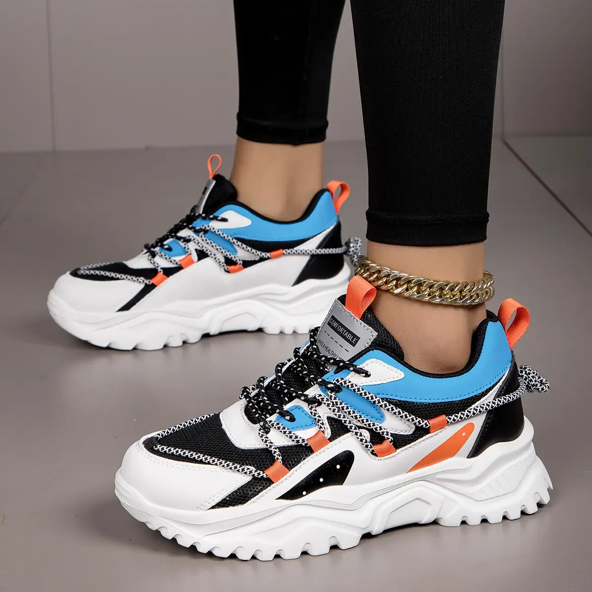 Women Breathable Sneakers Running Shoes Fitness Sports shoes Casual Shoes Sportwear Walking shoesRecreation woman