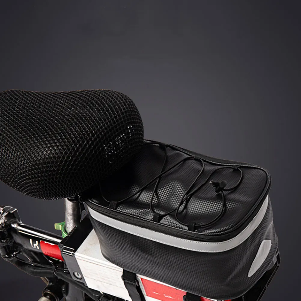 

Rear Seat Storage Box For Bicycles Bike Rear Rack Bag Large Capacity Waterproof Cycling Luggage Outdoor Riding Equipment