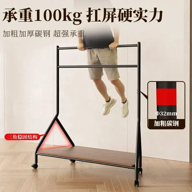 TV Rack Suitable for 65-120 Inches Nordic Mobile Rack No Punching Live Broadcast Monitor Rack Modern TV Stand Black TV Cabinet