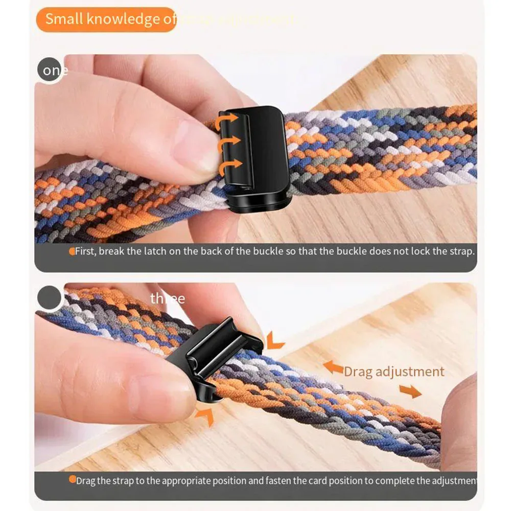 20mm 22mm Watch Strap For Huami Amazfit Balance 2 Band GTR 4 2 2E GTR3 Pro/GTS 4/3/2 mini/Bip 3 6 U S Braided Magnetic Bracelet image 6