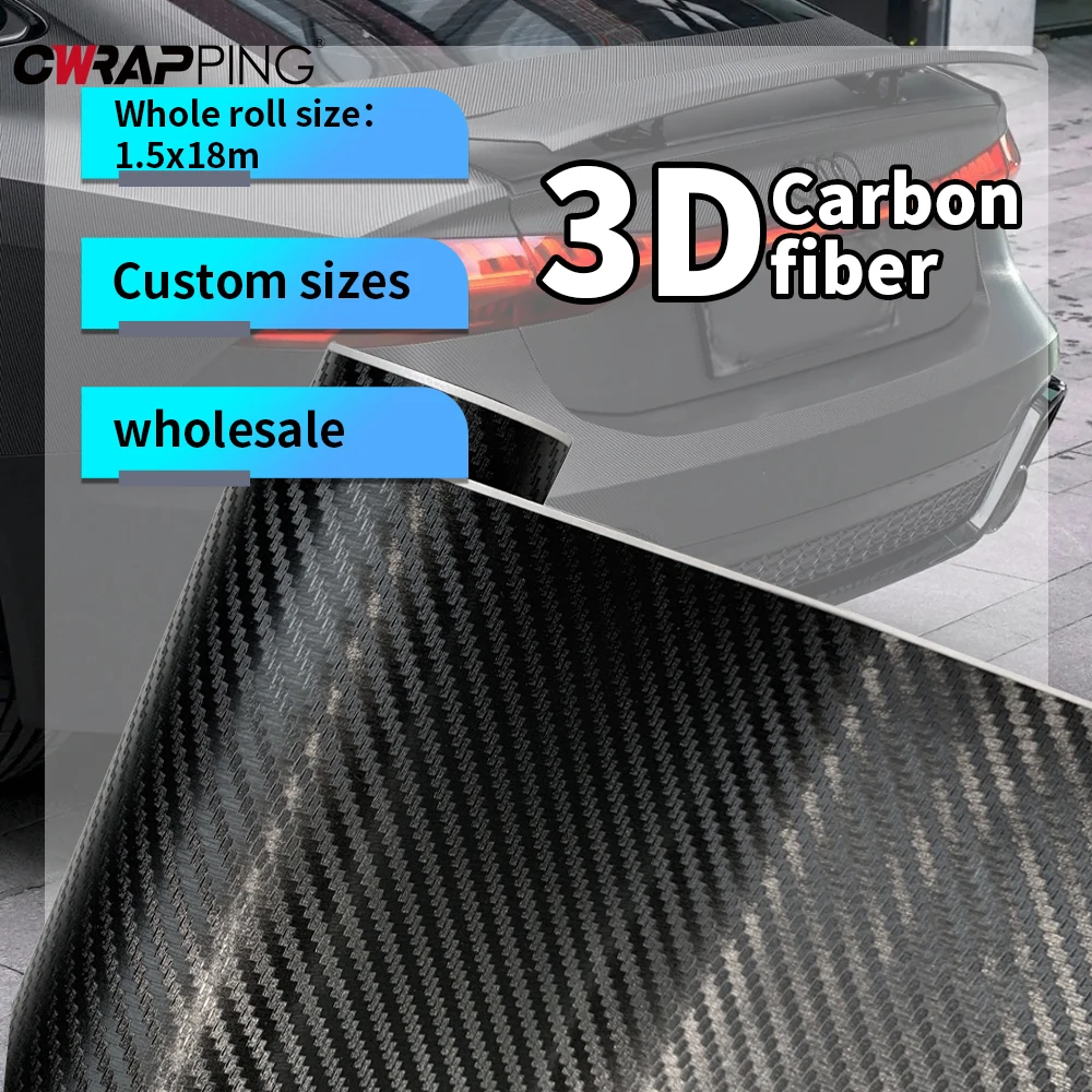 

Vinyl Car Stickers for Bumper Waterproof 1.5M Car Wrapping Sticker Custom Vinyl Adhesive Auto Body Films Exterior Film Covering