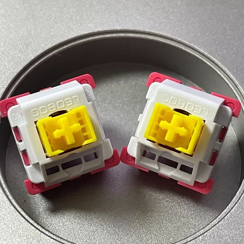 LEOBOG Nimbus V3 Keyboard Switch 5-Pin Linear Switches 28g POM Super Smooth Fine Lubrication Custom Mechanical Keyboard Switches